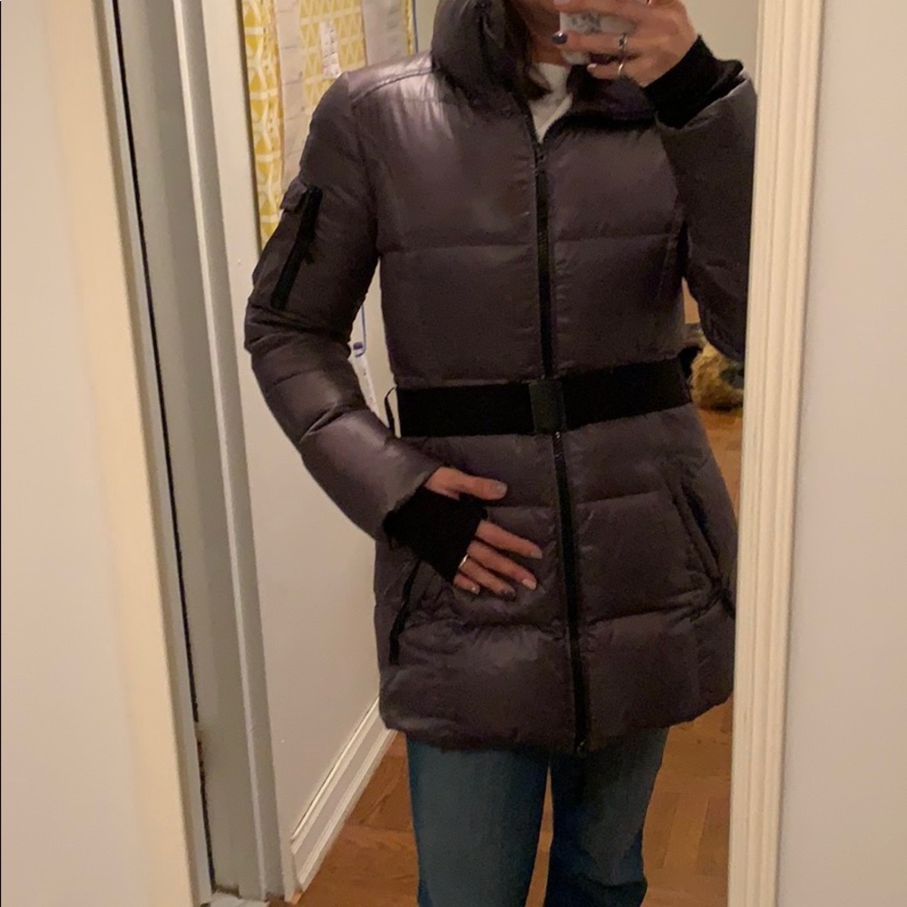 Women’s SAM belted puffer jacket